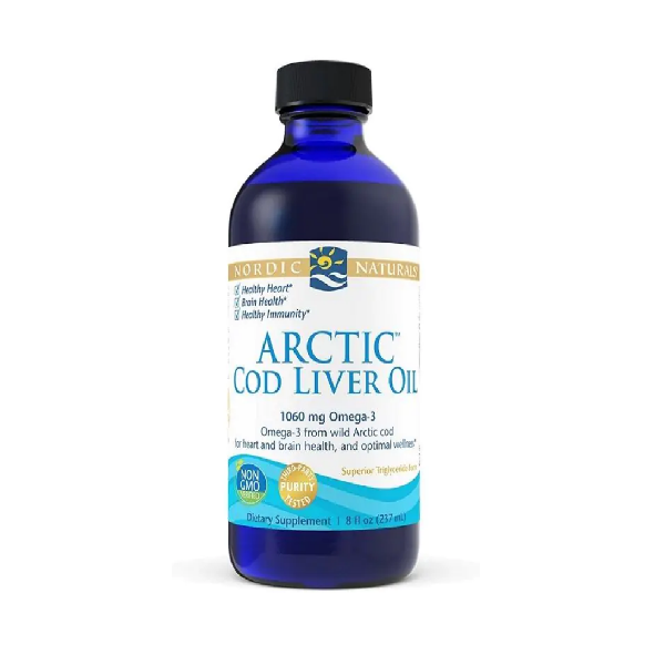 Arctic cod liver oil (tran z dorsza) 1060mg Unflavored 237ml Nordic Naturals