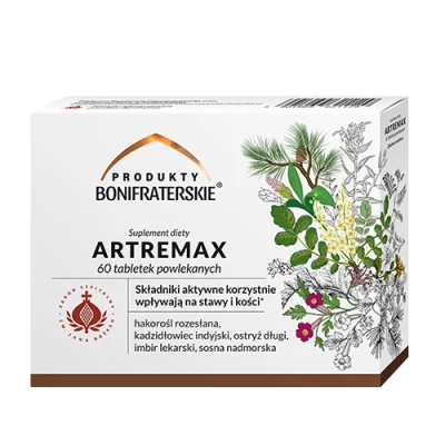 Artremax 60 tabl Produkty Bonifraterskie - na stawy i kości