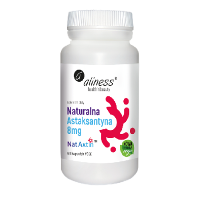 Astaksantyna naturalna 8mg 60kaps Aliness