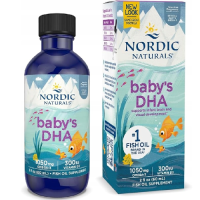 Baby's DHA 1050mg + D3 60ml Nordic Naturals