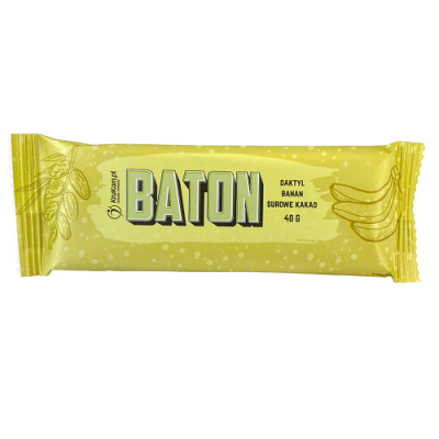 Baton (daktyl, banan, kakao) 40g KruKam