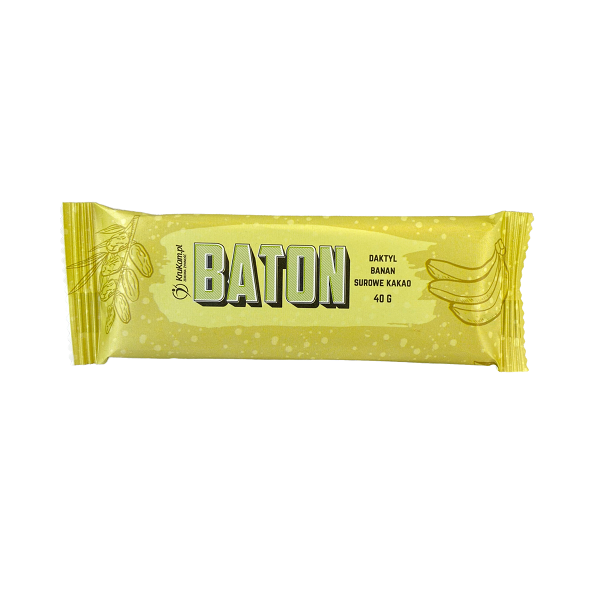 Baton (daktyl, banan, kakao) 40g KruKam