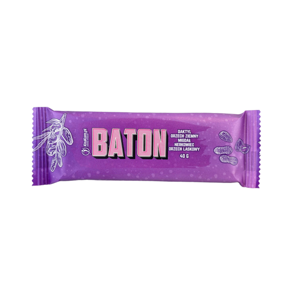 Baton (daktyl, o.ziemny, migdał, nerkowiec, o. laskowy) 40g KruKam