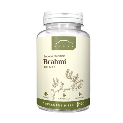 Brahmi (Bacopa monnieri) 400mg 100kaps Nanga