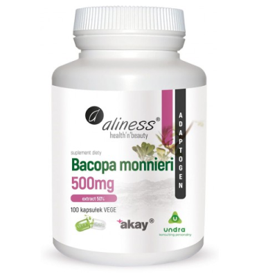 Bacopa Monnieri 500mg 100kaps Aliness