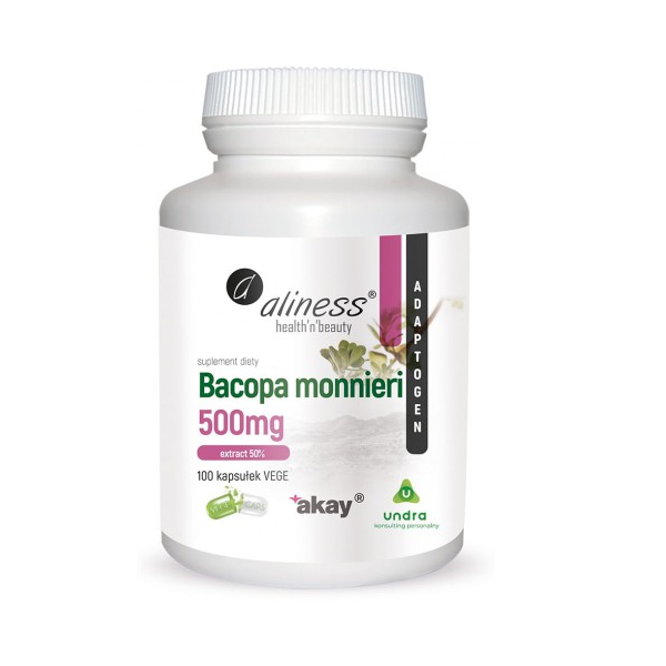 Bacopa Monnieri 500mg 100kaps Aliness