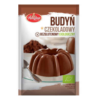 Budyń czekoladowy bezglutenowy BIO 40g Amylon