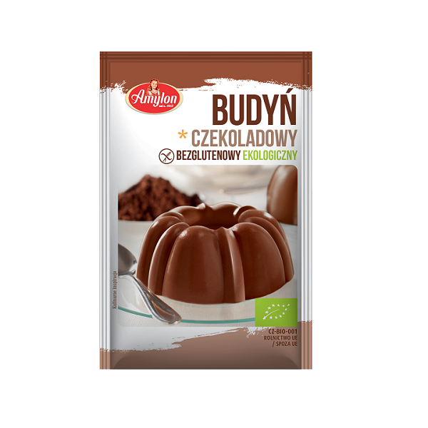 Budyń czekoladowy bezglutenowy BIO 40g Amylon