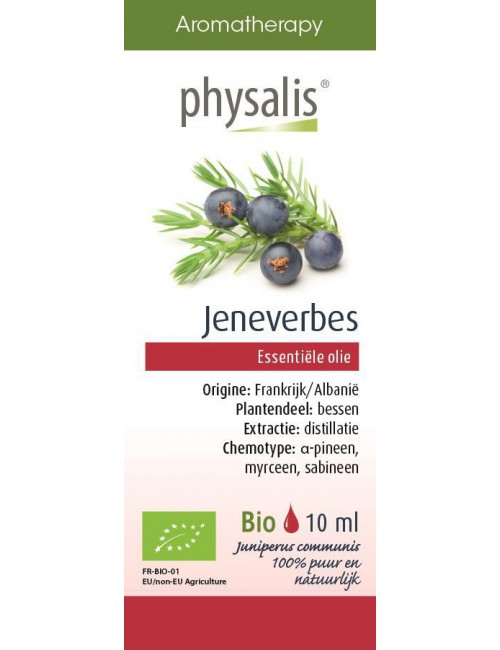 Olejek eteryczny jałowiec pospolity (jeneverbes) BIO 10ml Physalis