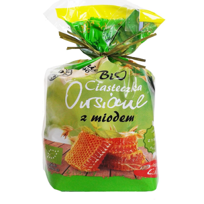 CIASTKA OWSIANE Z MIODEM BIO 150 g - BIO ANIA