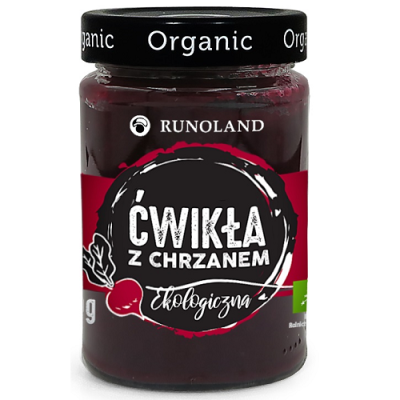 ĆWIKŁA Z CHRZANEM BIO 300 g - RUNOLAND