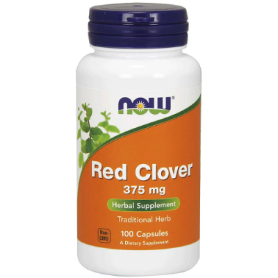 Czerwona koniczyna (Red Clover) 375mg 100kaps Now Foods