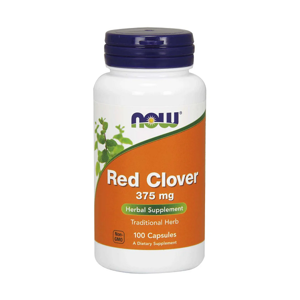 Czerwona koniczyna (Red Clover) 375mg 100kaps Now Foods