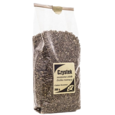 Czystek dziko rosnący (Czystek Kreteński, Cistus Incanus) 200g Astron