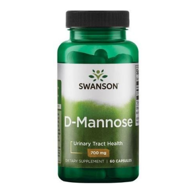 D-Mannose (D-Mannoza) 700mg 60kaps Swanson 
