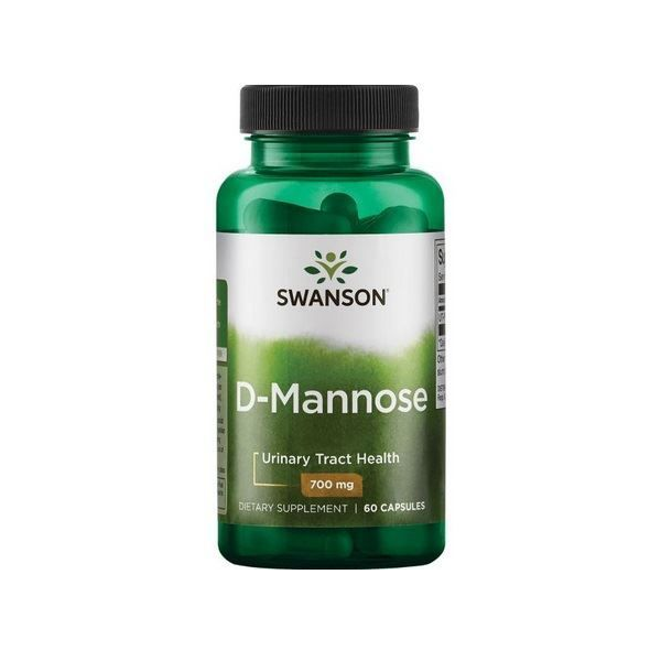 D-Mannose (D-Mannoza) 700mg 60kaps Swanson 
