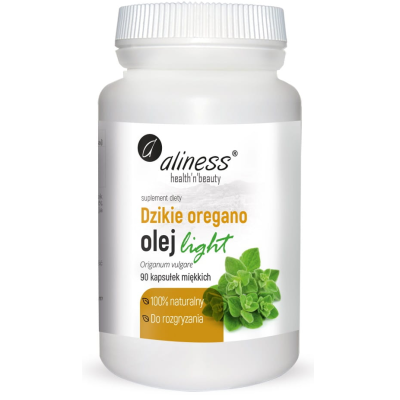 Dzikie oregano olej Light 90kaps Aliness