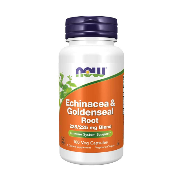 Echinacea & Goldenseal Root 100kaps Now Foods