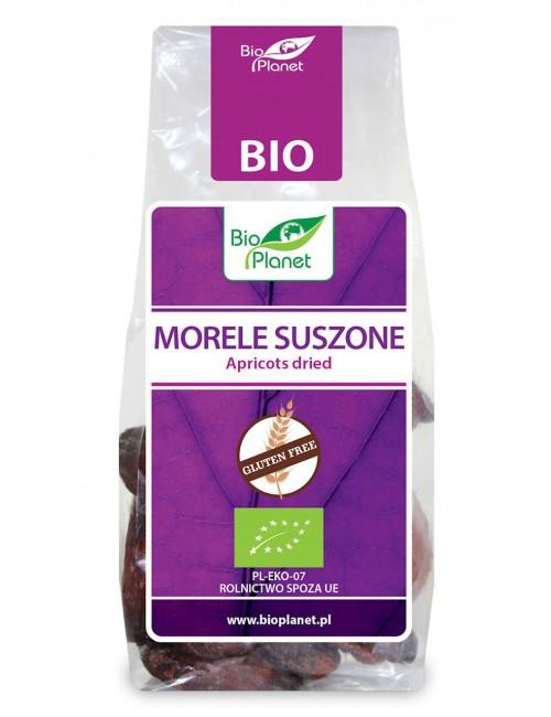 Morele suszone bez glutenu BIO 150g Bio Planet