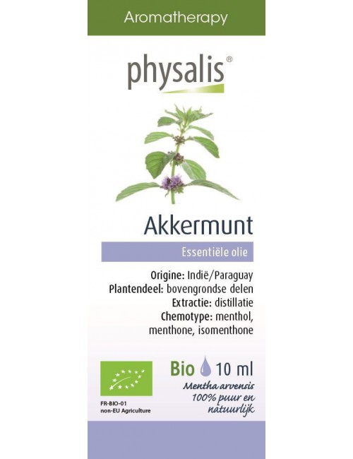 Olejek eteryczny mięta polna (akkermunt) BIO 10ml Physalis