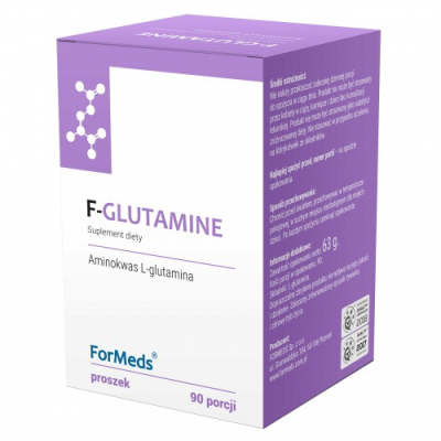 F-Glutamine L-Glutamina Proszek 90 porcji 63g ForMeds