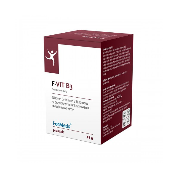 F-VIT B3 (Niacyna wit B3) 60 porcji 48g ForMeds