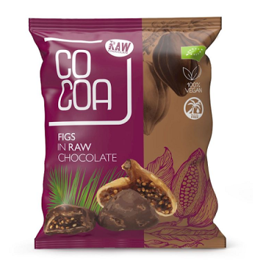 Figi w surowej czekoladzie BIO 70g Cocoa