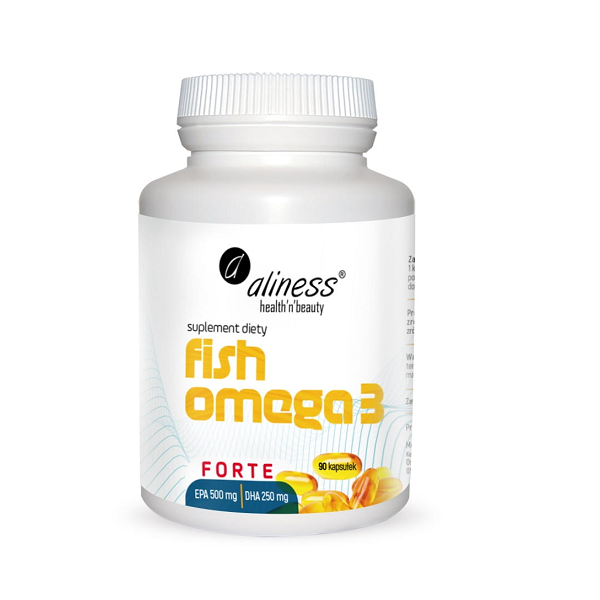 Fish Omega 3 Forte EPA500mg DHA 250mg 90kaps Aliness