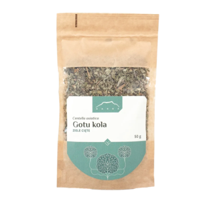 Gotu Kola (wąkrotka azjatycka) 50g ziele cięte Nanga