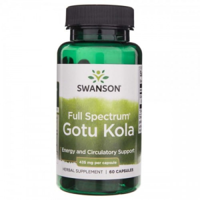 Gotu Kola 435mg 60kaps Swanson