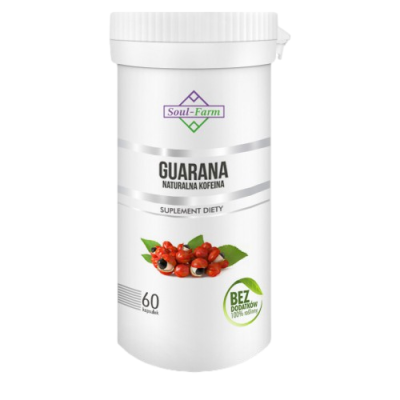 Guarana ekstrakt 500mg 60kaps Soul Farm