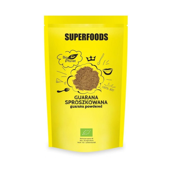 GUARANA SPROSZKOWANA BIO 150 g - BIO PLANET