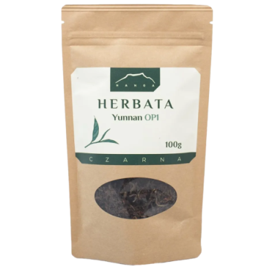 Herbata Czarna Yunnan OP1 100g Nanga