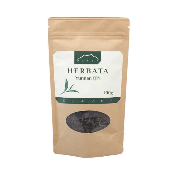 Herbata Czarna Yunnan OP1 100g Nanga