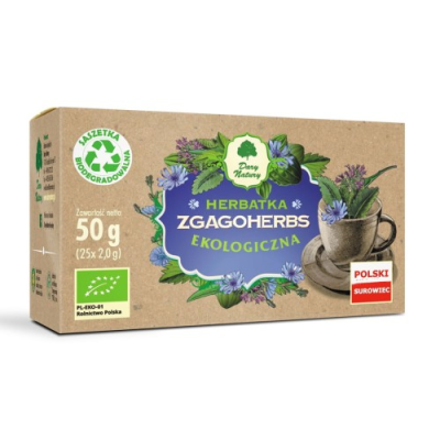 Herbata Zgagoherbs EKO (25x2g) Dary Natury