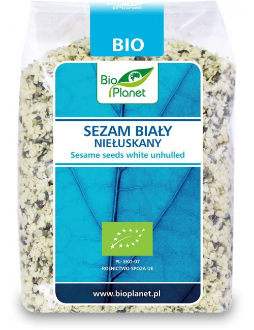 Sezam biały niełuskany BIO 250g Bio Planet