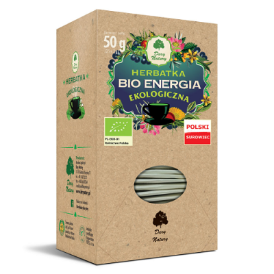 Herbatka Bio Energia EKO (25x2g) Dary Natury