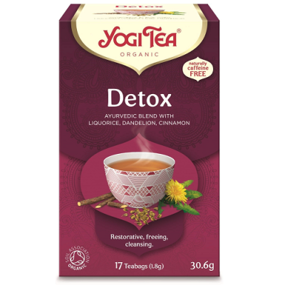 Herbatka Detox EKO (17x1,8g) Yogi Tea