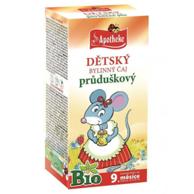 HERBATKA DLA DZIECI - ŚLAZ DZIKI, KOPER WŁOSKI I POKRZYWA BIO (20 x 1,5 g) 30 g - APOTHEKE