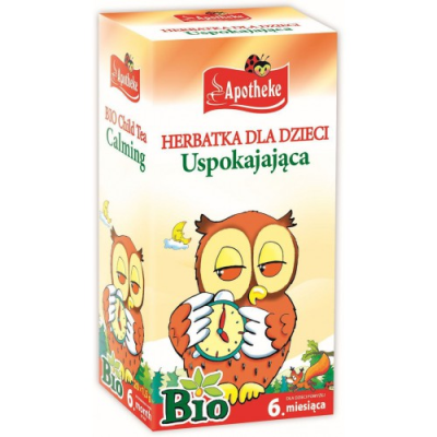 HERBATKA DLA DZIECI - RUMIANKOWA PO 4 MIESIĄCU BIO (20 x 1 g) 20 g - APOTHEKE