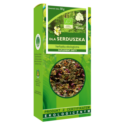 Herbatka Dla serduszka EKO 50g Dary Natury