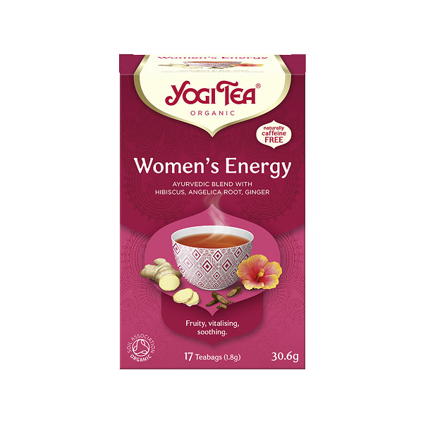 HERBATKA DLA KOBIET - ENERGIA (WOMEN'S ENERGY) BIO (17 x 1,8 g) 30,6 g - YOGI TEA