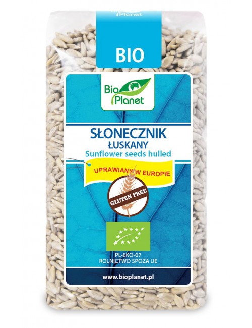 SŁONECZNIK ŁUSKANY BEZGLUTENOWY BIO 350 g - BIO PLANET