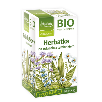 Herbatka na oskrzela z tymiankiem BIO (20x1,5g) Apotheke