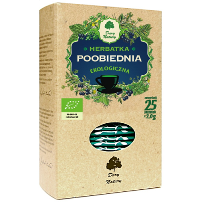 Herbatka Poobiednia EKO (25x2g) Dary Natury