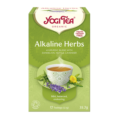 Herbatka Zioła alkaliczne EKO (17x2,1g) Yogi Tea