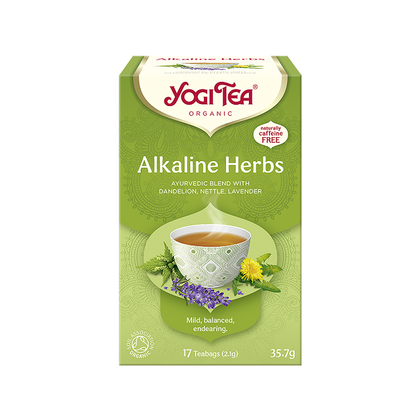 Herbatka Zioła alkaliczne EKO (17x2,1g) Yogi Tea