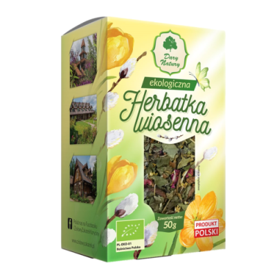 Herbatka Wiosenna EKO 50g Dary Natury