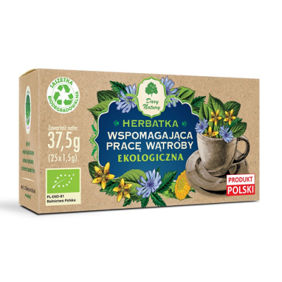 Herbatka Wspomagająca pracę wątroby EKO 25x1,5g