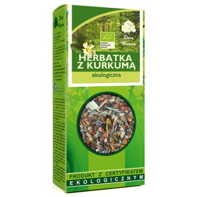 Herbatka z kurkumą EKO 100g Dary Natury